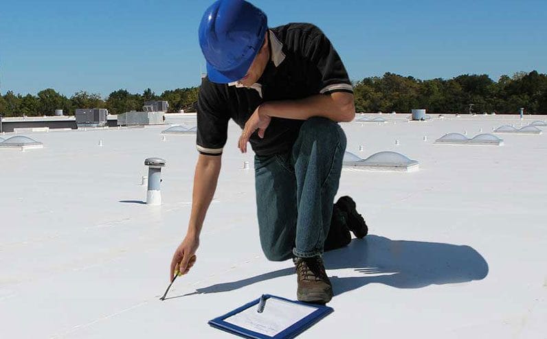 Regular roof inspections can be carried out by going up the roof